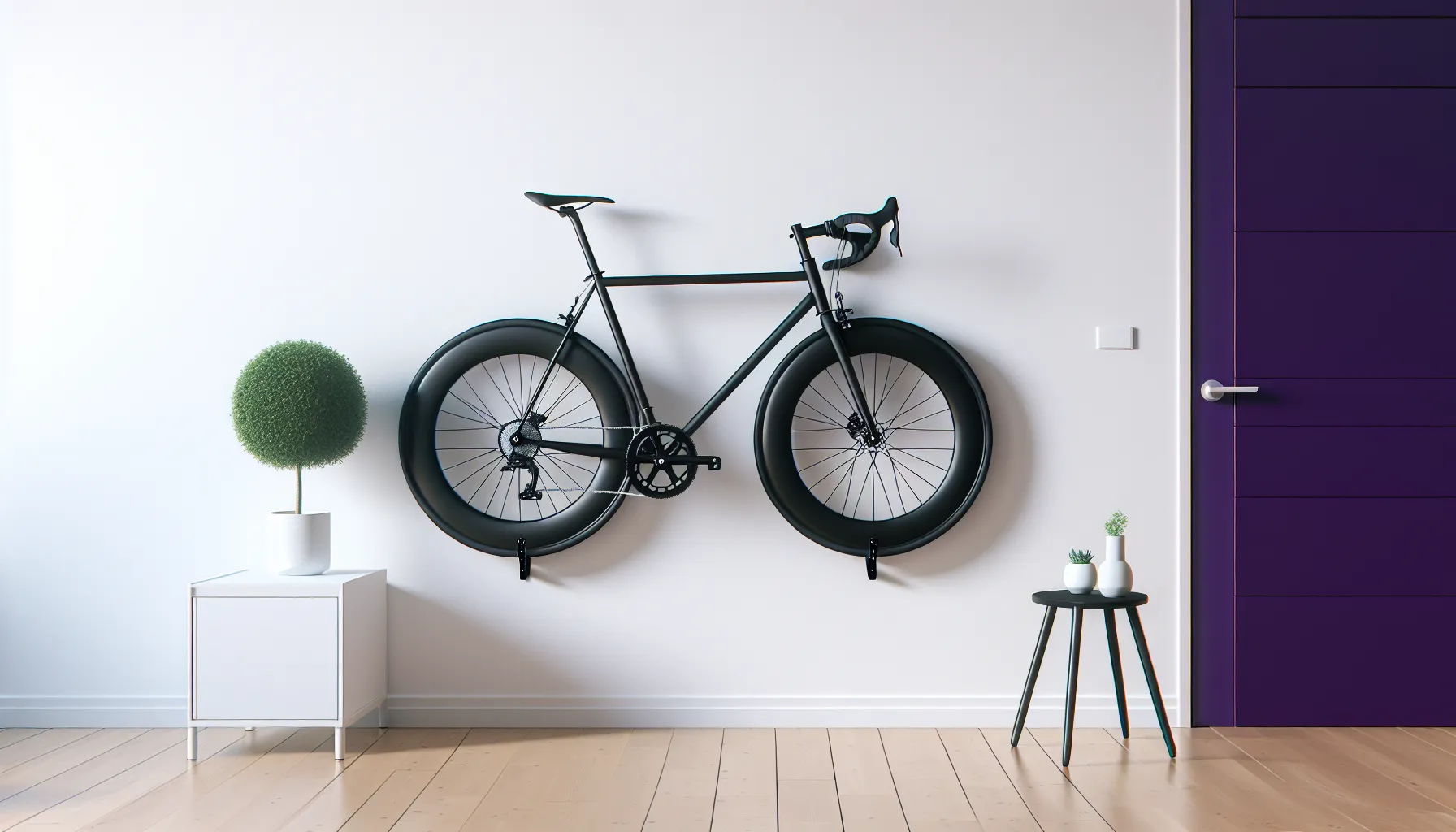 Encontre o melhor suporte para bicicletas em apartamentos.